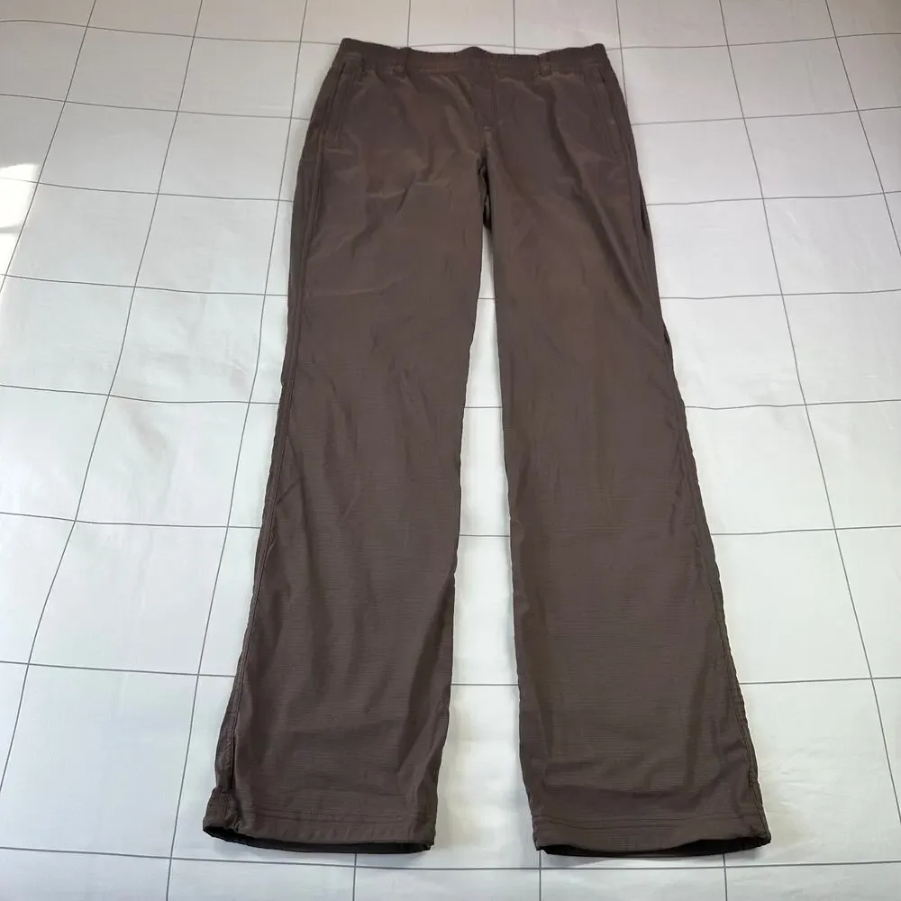 Kuhl Haven Pants Women Medium Coffee Brown Nylon Ripstop Hiking Granola Gorpcore